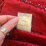 Laura Ashley King size bed comforter in deep red Image 10