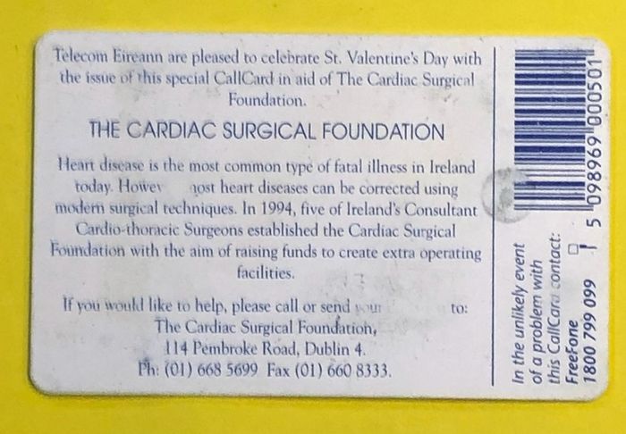 Callcard 1158 Valentines Day 97