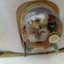 Tempora clock, mid century clock,Lucite, pink clock Image 4