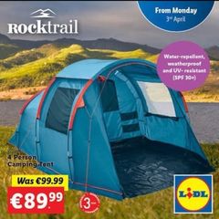 4 Person family tent