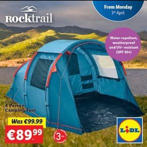 4 Person family tent