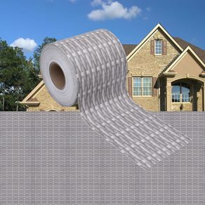 Garden Privacy Screens 4 pcs PVC 35x0.19 m Rattan Grey