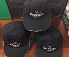 3 Guinness caps