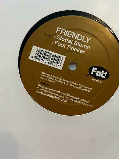 Break's breakbeat breaks electro 12" vinyl