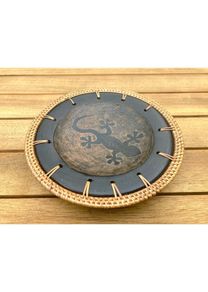 Indonesian Folk Art Plate