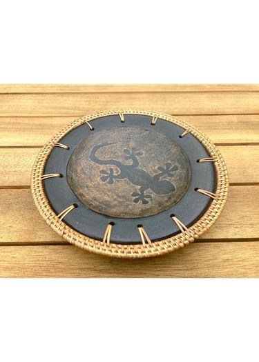 Indonesian Folk Art Plate