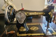 Vintage Singer Hand-Crank Sewing Machine