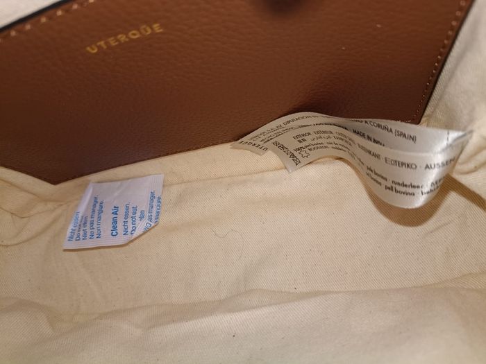 Uterque ladies crossbody genuine leather handbag in excellent condition and never used see last three photos for exact measurements FREE STANDARD POSTAGE INCLUDED