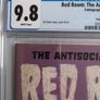 Fantagraphics Red Room Issue 1 CGC 9.8 Certified Graded Comic Framed Image 2