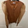 Ladies Chiffon Sleeve Cardigan Image 2