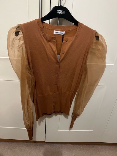 Ladies Chiffon Sleeve Cardigan