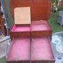 Console antique table, needs some restoration,  D18 Image 9