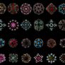 24 Gold Brooches Image 4