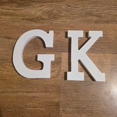 Decorative Letter G and K