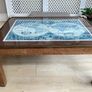 Glass topped coffee table Image 2