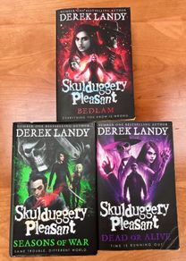 Skulduggery Pleasant Books, 12,13&14 by Derek Landy