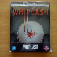 Whiplash 4K & Blu ray Steelbook (OOP) Dolby Vision/Dolby Atmos