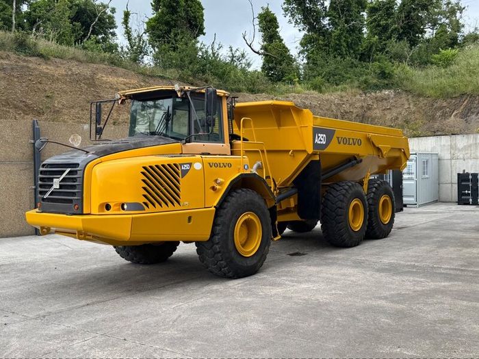 2007 Volvo A25D 6x6 dumper, tailgate,