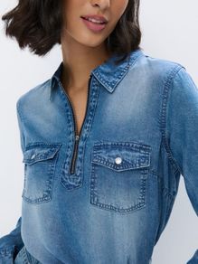 Jeans look shirt size fits xs s m never worn