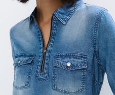 Jeans look shirt size fits xs s m never worn