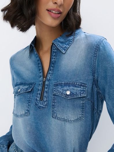Jeans look shirt size fits xs s m never worn