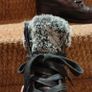 Black Ankle boots with fur, size 38 Image 7