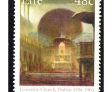2006 Ireland 150th Anniversary of Dublin's University Church Commemorative Stamp Mint Never Hinged (MNH)