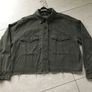 Ladies short Khaki denim Jacket. Size 14 Image 3