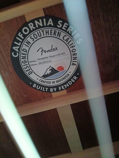 Fender Newporter Player Semi Acoustic