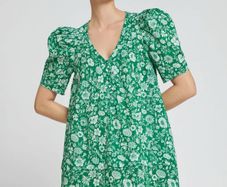 & Other Stories puff sleeve dress - sz 14/16