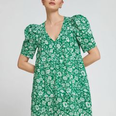 & Other Stories puff sleeve dress - sz 14/16