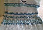 Strappy Top - Blue Stripes - Size 14