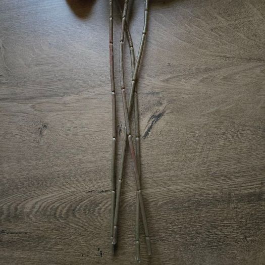 Artificial autumn leaves stems 4x
