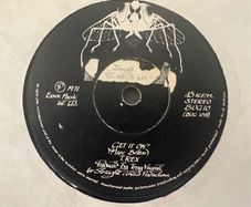T. Rex - Get it On. UK 1st pressing from 1971. B/W Raw Ramp. Plays great. No picture  sleeve