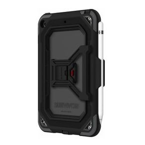 Griffin Survivor All Terrain Case V2 (with Kickstand) for iPad mini 5 (2019) (black-clear)