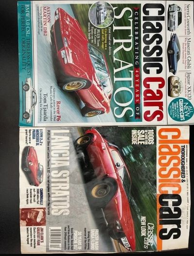 Classic Cars Magazine - Lancia Stratos + free copy