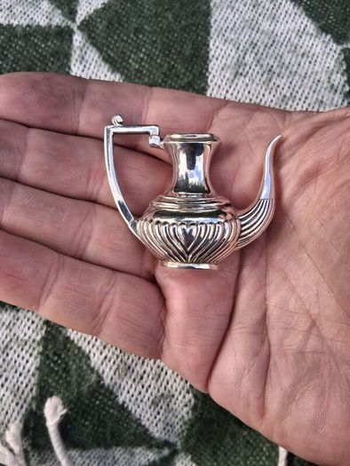WW11 Irish Sterling Silver Minature Tea Service (1941)