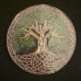 Tree of life, cloth patch. Image 2