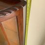 mahogany half moon cabinet Image 10