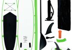 Inflatable Stand Up Paddleboard Set Green and White