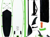 main image for ad Inflatable Stand Up Paddleboard Set Green and White