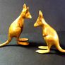 Pair Of Vintage Brass Kangaroo's (Bookends) Image 7