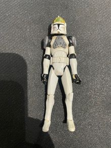 Vintage Hasbro Star Wars The Clone Wars Clone Tank Gunner LOOSE