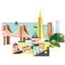 Pop-out and assemble San Francisco | 17 Pieces Image 4