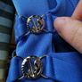 BNWT - Versace Jeans blue dress SIZE 12 Image 7