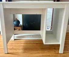 Ikea Brusali white desk