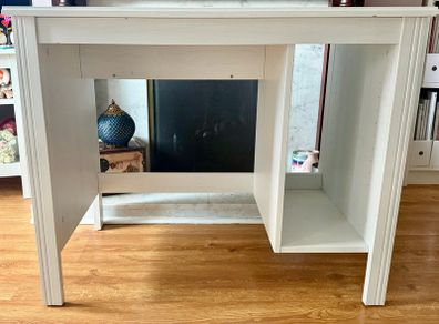 Ikea Brusali white desk