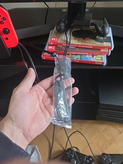 Nintendo Switch Complete with Dock & Accessories and  4 games
