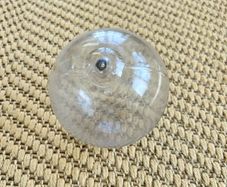 Vintage Hand-Blown Glass Fishing Net Float