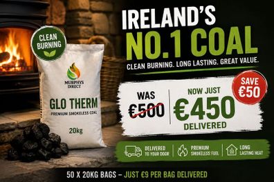 Ireland's Favourite Coal Save 50 Today! -50 Bags